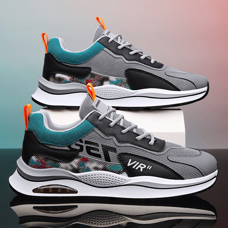 Giày Sneaker Nam Đế Cao Su Non 2 lớp, Giày Nam trend 2023