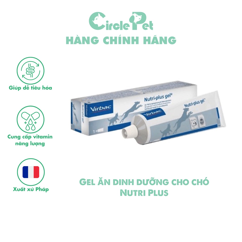 Gel Ăn Dinh Dưỡng Nutri Plus Gel Cho Chó Hỗ Trợ Tiêu Hóa Cung Cấp Vitamin Và Năng Lượng - Circle Pet