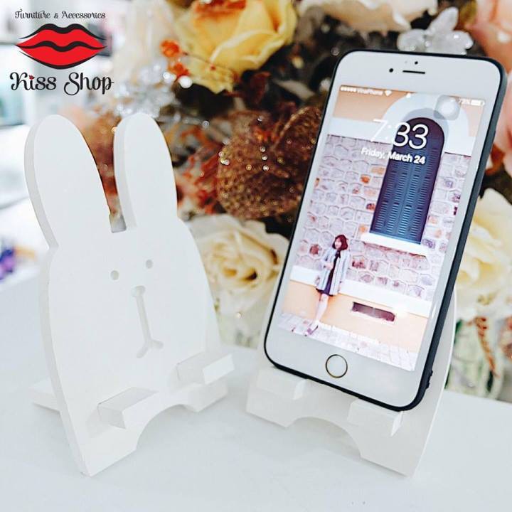 [ SALE GIÁ SHOCK 9k] Kệ đỡ điện thoại gấu/ thỏ chống nước CÓ SẴN- IG378