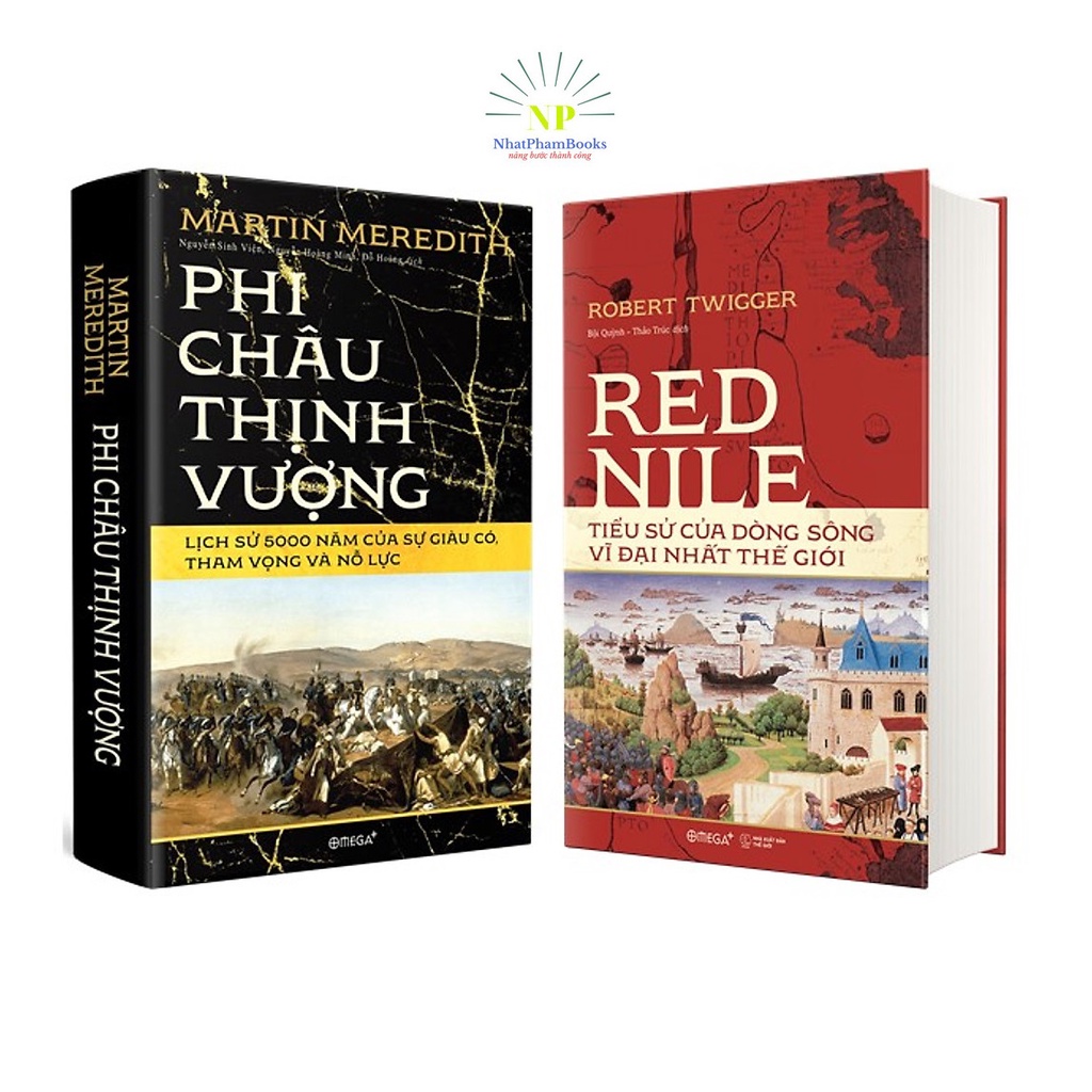 Bộ Sách - Lịch Sử Châu Phi: Red Nile - Tiểu Sử Của Dòng Sông Vĩ Đại Nhất Thế Giới + Phi Châu Thịnh Vượng