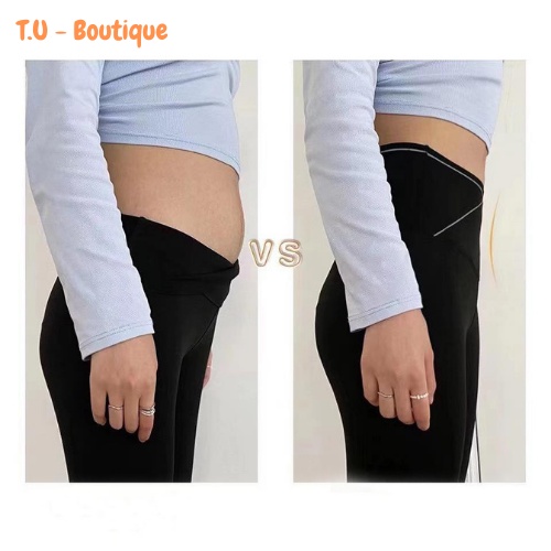 Quần legging nữ dài cạp chéo cao nâng mông giữ nhiệt nữ co giãn 4 chiều(Tặng dây buộc tóc) | BigBuy360 - bigbuy360.vn