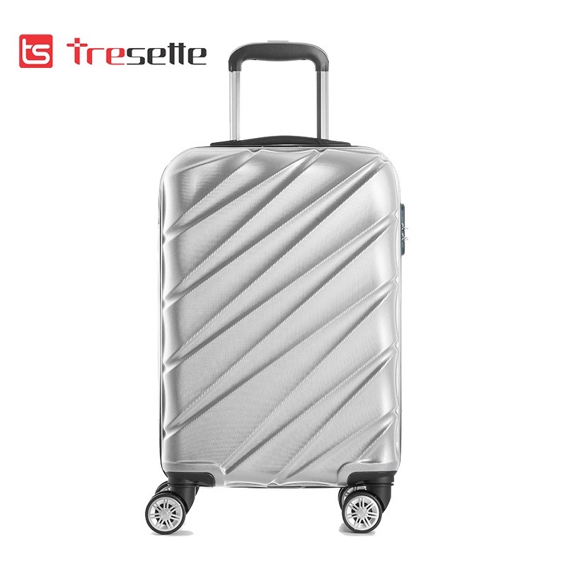 [SIZE 20INCH] Vali khóa kéo Hàn Quốc Tresette TSL – 1013 (Silver)