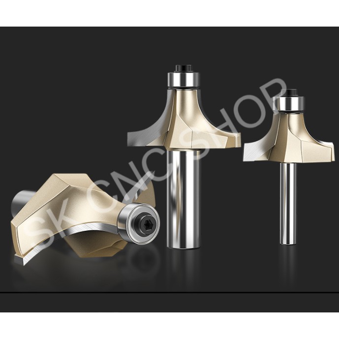 Mũi phay gỗ Bo góc tròn - ROUTER - SK CNC SHOP