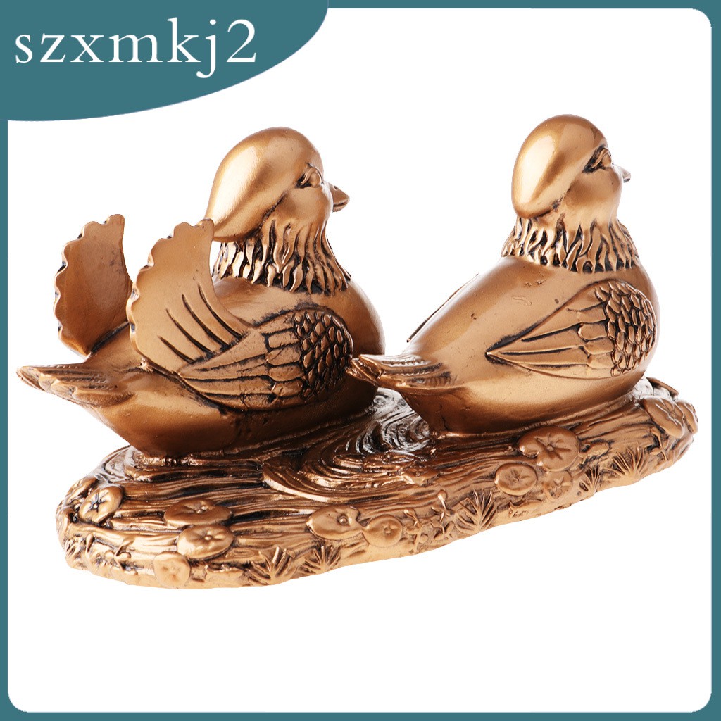 [Zxmkj2] Tượng Phong Thủy Hình Chú Vịt Lãng Mạn Dễ Thương Trang Trí Tình Yêu Và Lãng Mạn