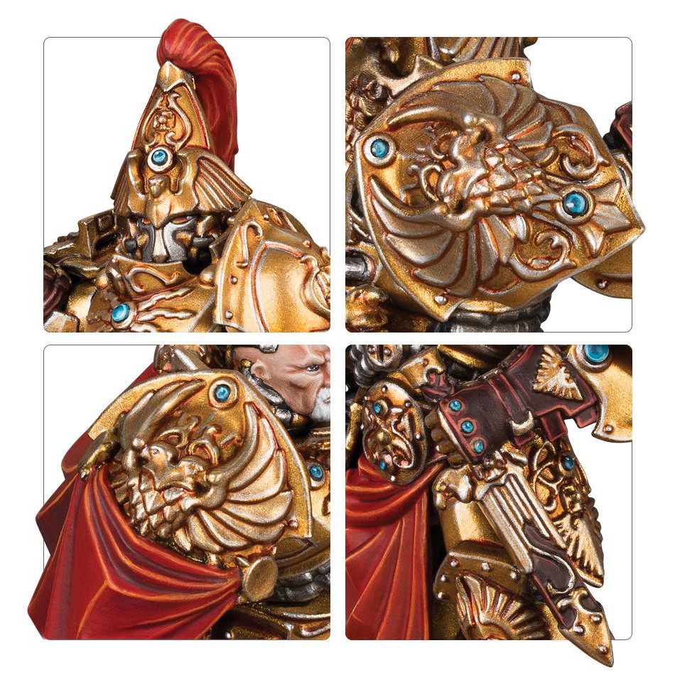 Mô hình nhân vật Warhammer 40k Adeptus Custodes Custodian