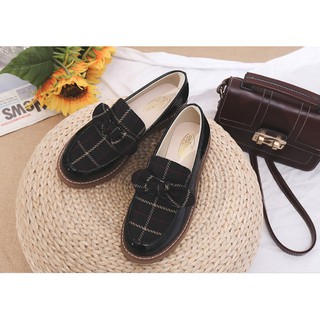Giày Oxford nữ đế bệt