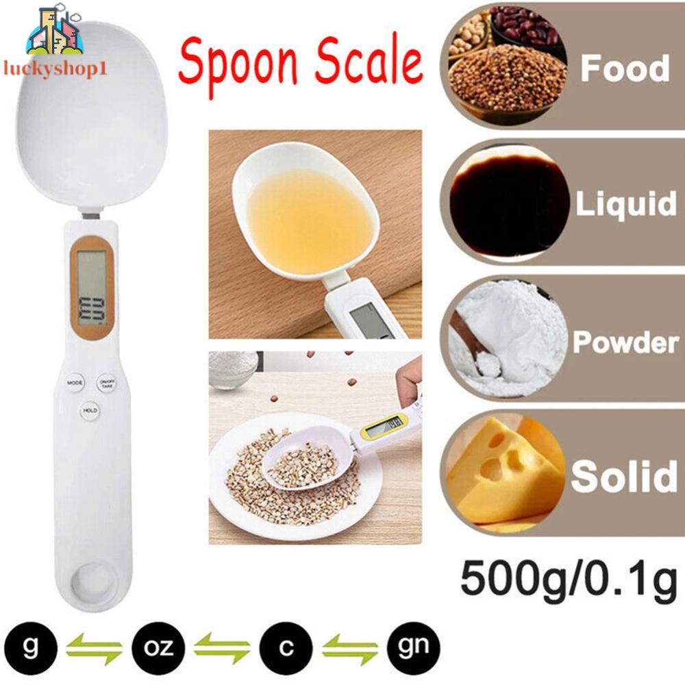 Muỗng Cân Điện Tử Màn Hình LCD 0-500g Chất Lượng Cao