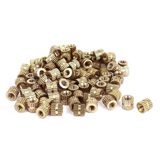 Bộ 100 ốc cấy ren 3x5mm bền bỉ tiện dụng