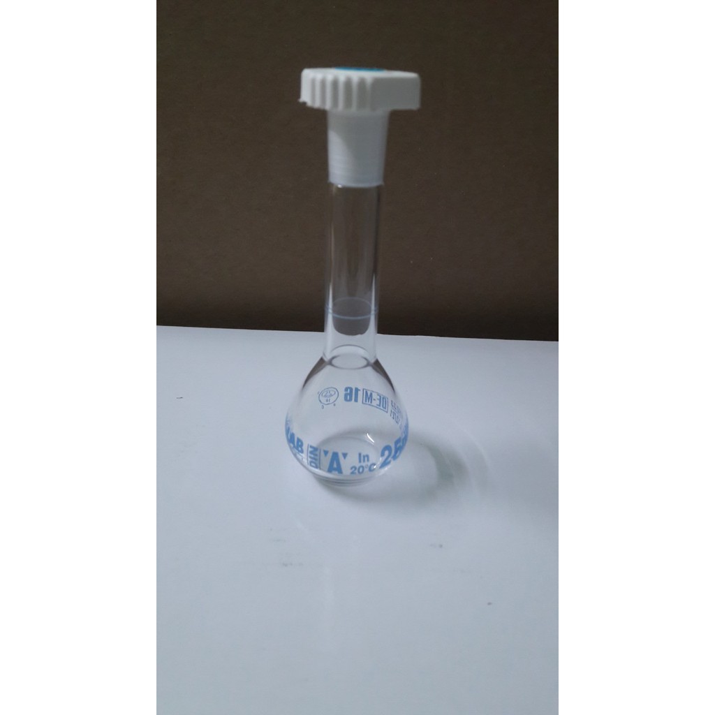 Bình định mức thủy tinh Đức 25ml