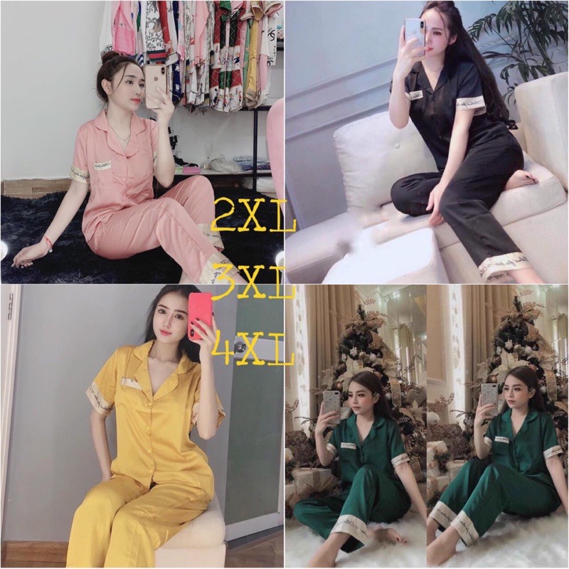 Bộ lụa satin Nhật cao cấp 45-100kg | BigBuy360 - bigbuy360.vn