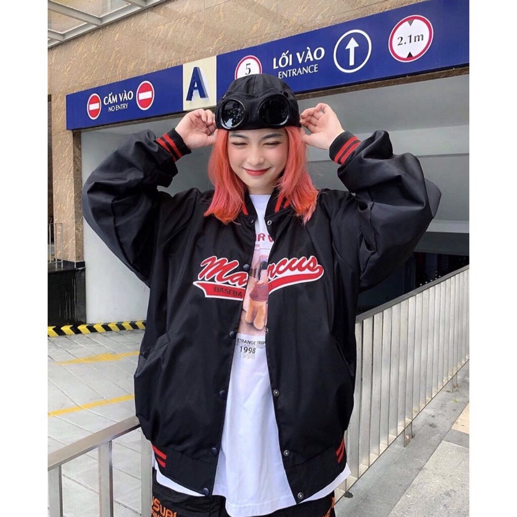 Áo Khoác Dù BOMBER MC MARCUS Unisex AK09