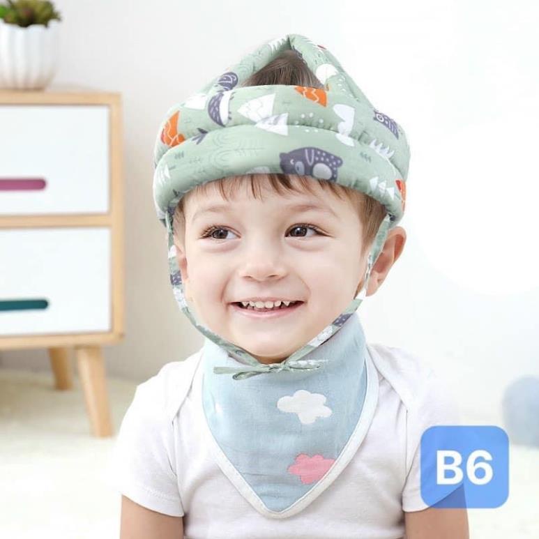 MŨ CHỐNG VA ĐẬP BẢO VỆ ĐẦU BÉ TẬP ĐI TẬP BÒ - MŨ BẢO HIỂM BẢO VỆ BÉ MỚI 2021