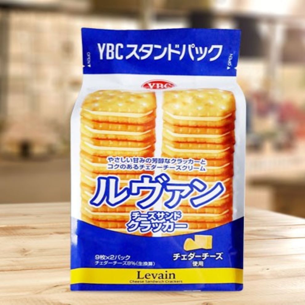 🧇 Bánh Quy YBC Levain Cheese Sandwich Crackers Nhật Bản Bánh quy