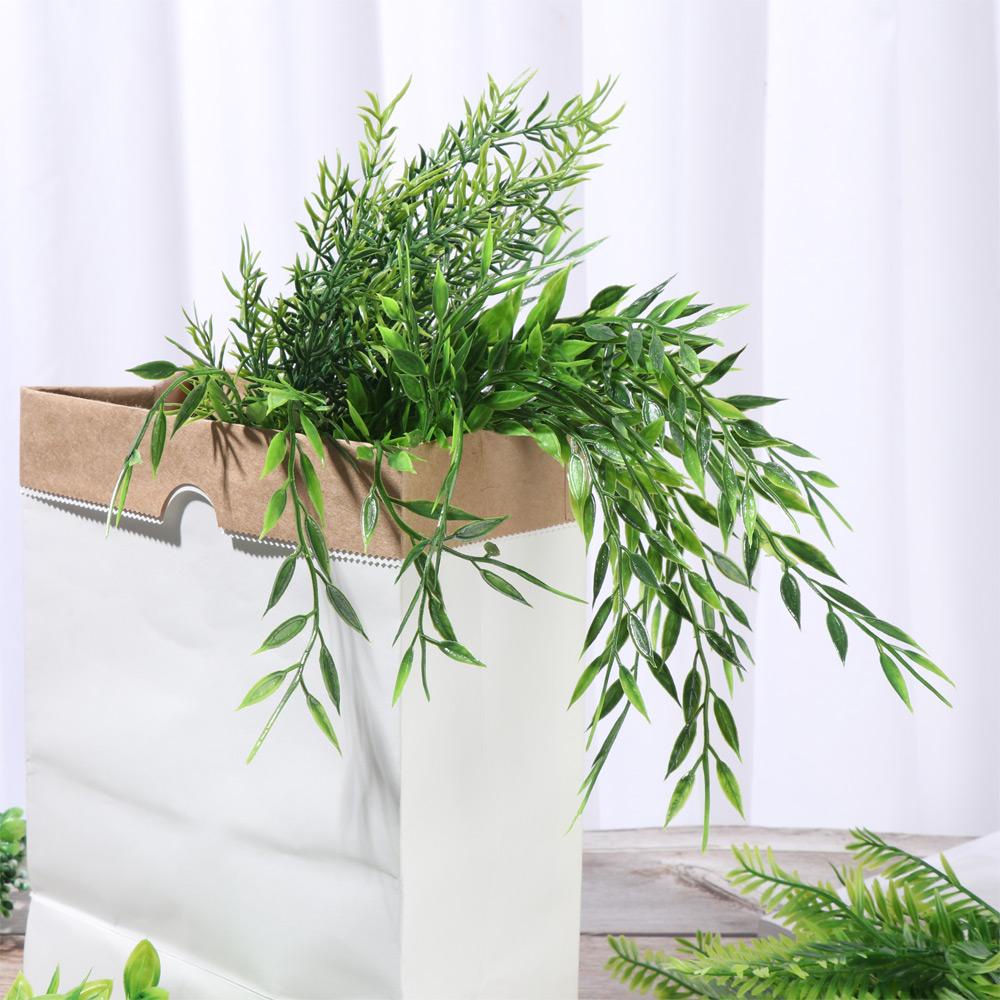 Nhánh Lá Mùa Xuân Nhân Tạo Chất Lượng Cao Trang Trí Tiệc Cưới
