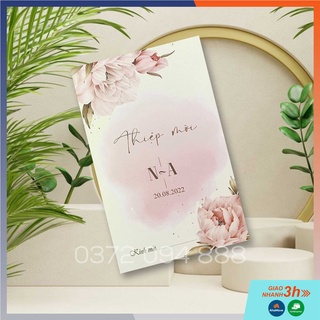 Thiệp cưới có phong bì - bb 114