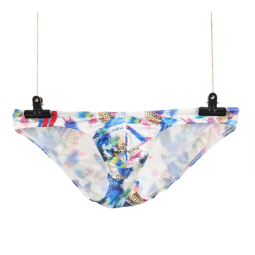 [free ship 50k + che tên đơn hàng] quần lót nam, quần lót tam giác thun lạnh họa tiết đẹp nhiều size