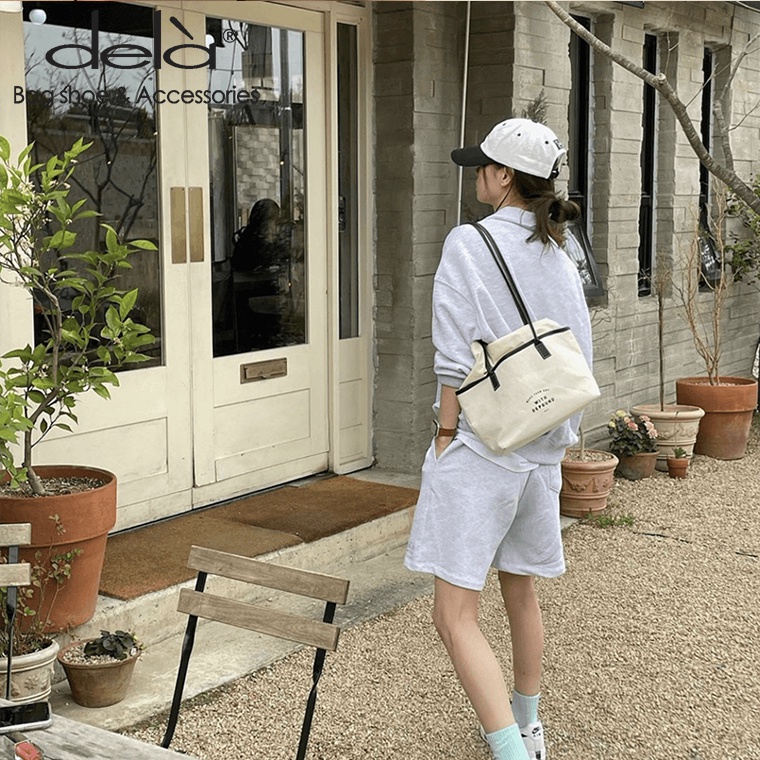 Dela Túi Xách Dây Rút Phong Cách Hàn Quốc Cho Nữ