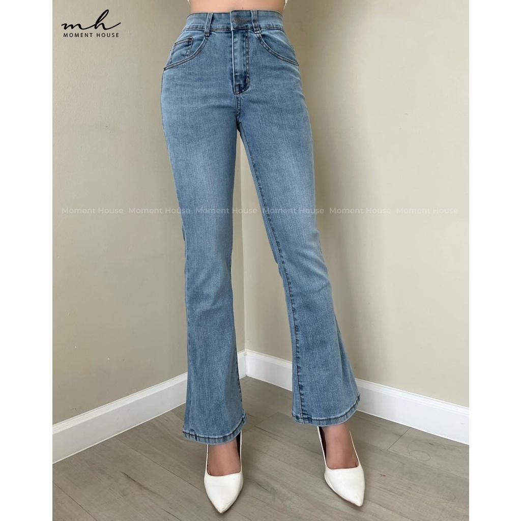 QUẦN JEAN 09, form ống loe, chất co giãn nhẹ, line bé đủ size SML