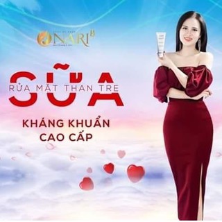 Sữa Rửa Mặt Than Tre NARI Cao Cấp