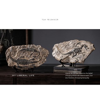 Decor Trang Trí Hóa Thạch Khủng Long kiểu Mỹ