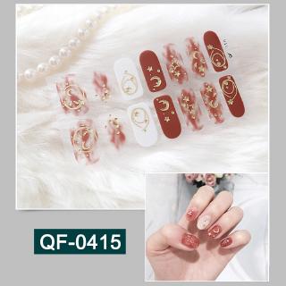 Set 14 Sticker 3d Dán Móng Nghệ Thuật