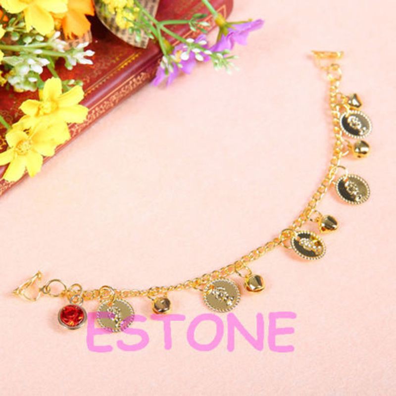 Indian Belly Dance Fashion Jewelry Bridal Wedding Clip On Nose Ring Chain Golden