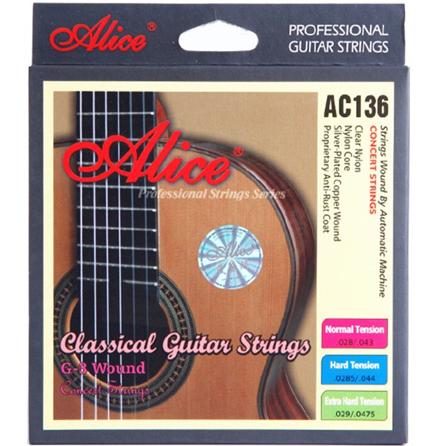 Dây guitar Classic Alice AC136 (cỡ 28-43)