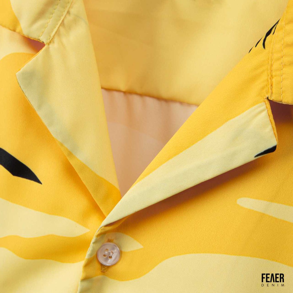 Áo sơ mi nam họa tiết Feaer DENIM chất lụa Beach Vibes | BigBuy360 - bigbuy360.vn