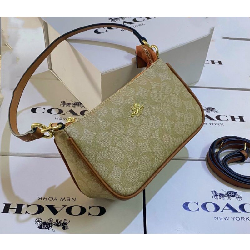 TÚI CHỮ C DÁNG THUYỀN KẸP NÁCH SIZE 22CM