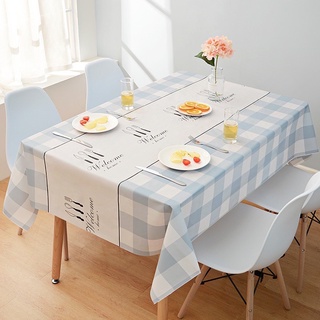 (137*180cm) Khăn Trải Bàn PVC Họa Tiết Chống Thấm Nước