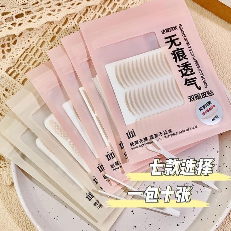 Kích mí tàng hình tạo hai mí không lộ sẵn keo nhiều lựa chọn