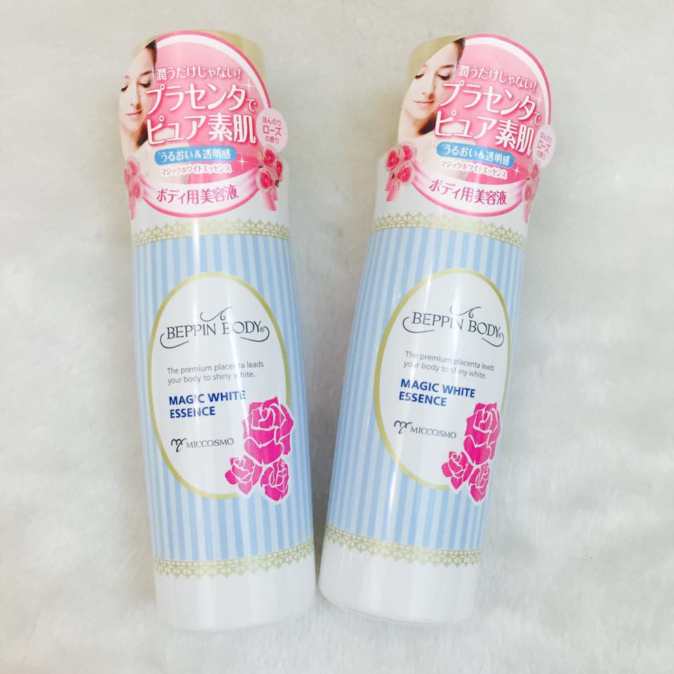 🌿🌿SỮA DƯỠNG TRẮNG VÀ DƯỠNG ẨM TOÀN THÂN #BEPPIN_BODY MAGIC WHITE ESSENCE NỘI ĐỊA NHẬT