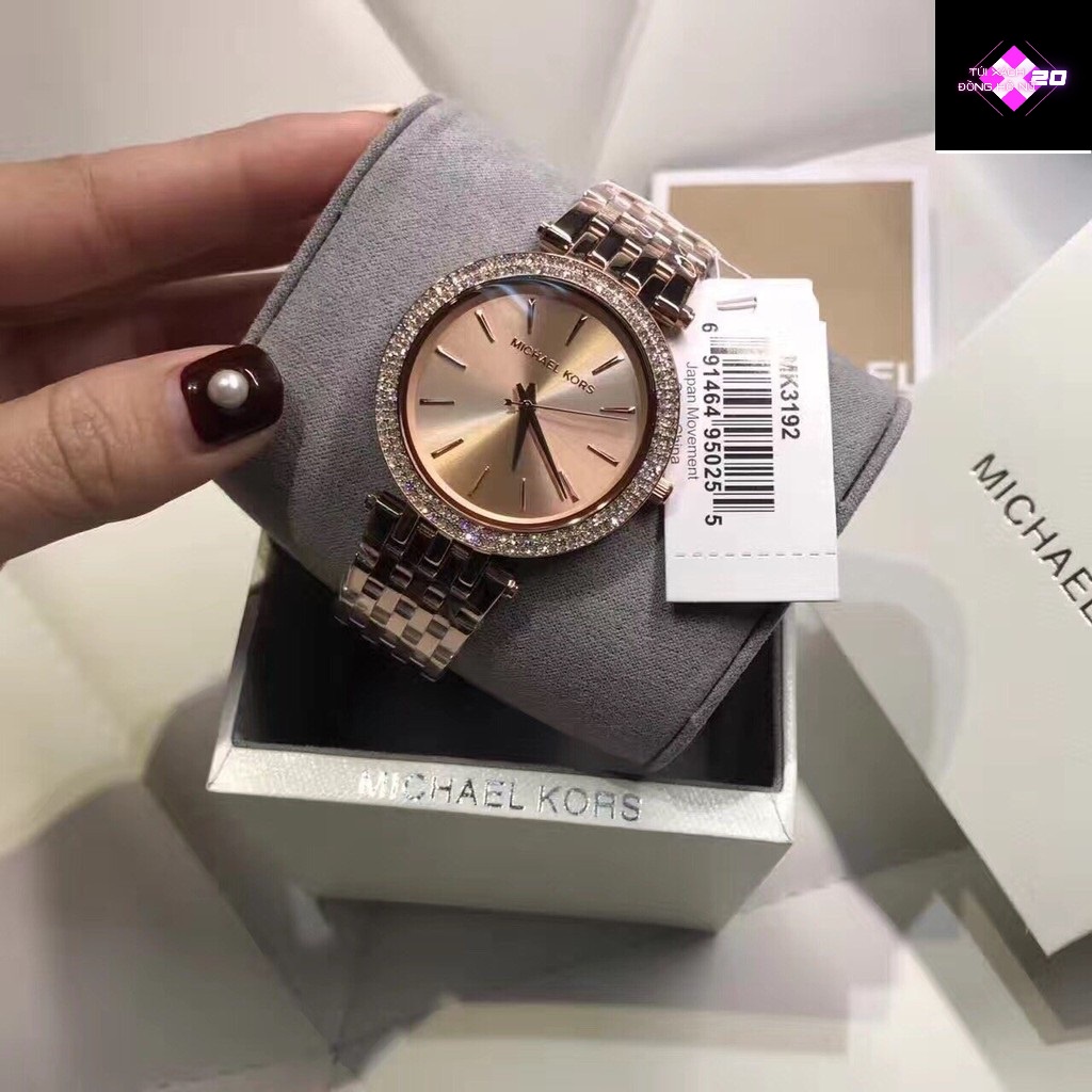 Đồng hồ MK nữ Authentic - Đồng hồ Michael Kors nữ Authentic MK3192.(26, 32, 38) các màu