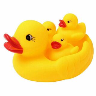 Bộ 4 con vịt silicone