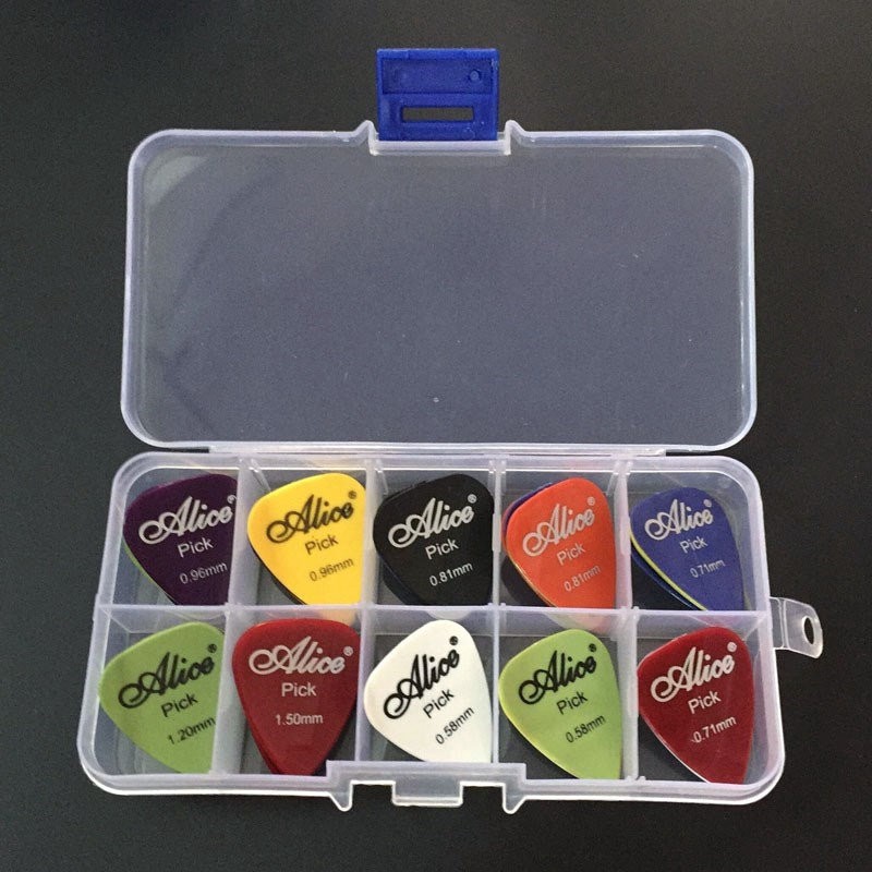 Set 30/40/50 miếng gảy đàn guitar bằng ABS mới chất lượng cao