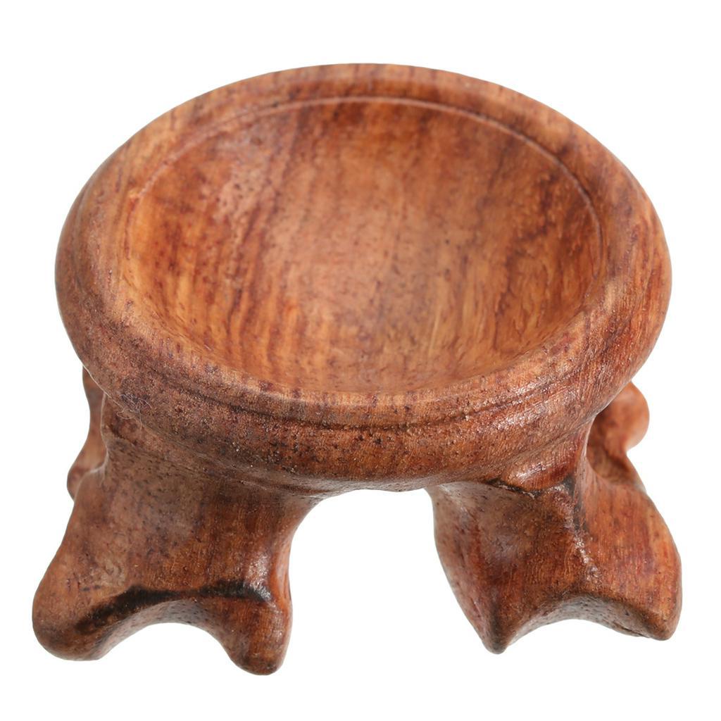 Đế Gỗ Trưng Bày Quả Cầu Pha Lê Đường Kính 3cm