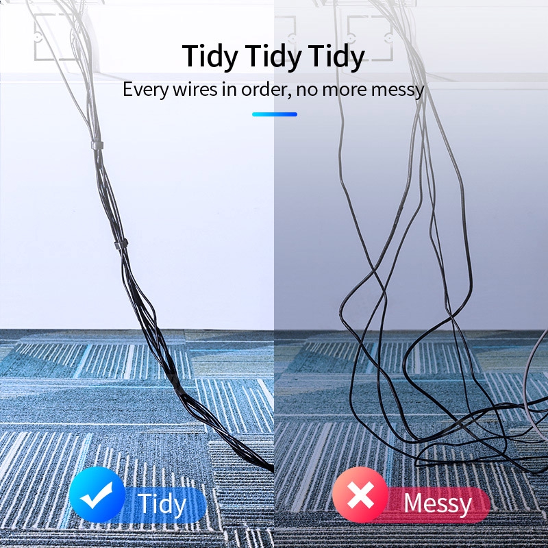 Cuộn băng quấn gai dán cố định dây cáp gọn gàng tiện lợi