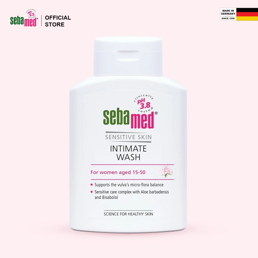 Bộ 2 Sản phẩm cho mẹ mang thai và sau sinh Dung dịch vệ sinh phụ nữ và kem rạn da bầu Sebamed pH3.8  [Chính Hãng]