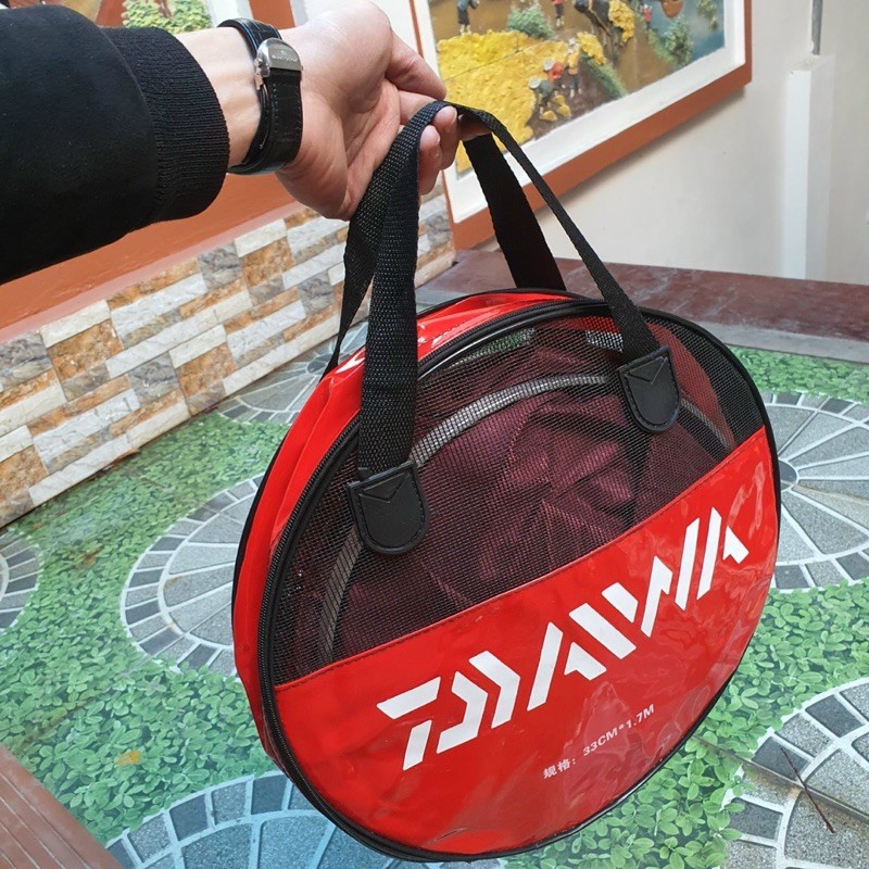 giỏ đựng cá daiwa 7 màu size miệng 33cm chất 45g6