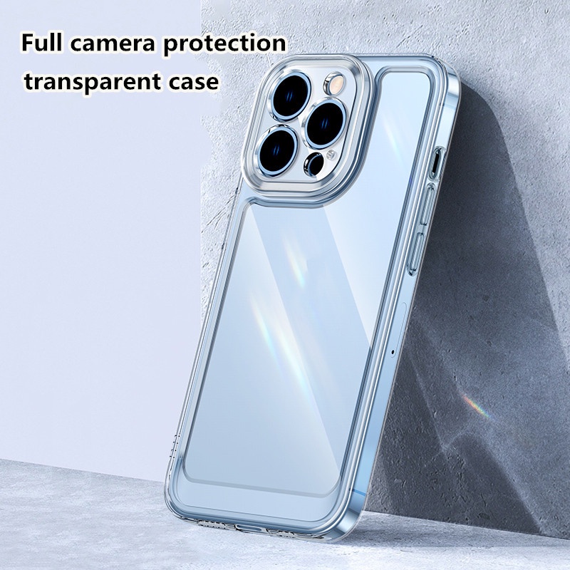 Ốp điện thoại for Iphone 14 Pro Max TPU mềm chống sốc trong suốt đơn giản cho for Iphone 15 14 13 12 11 Pro Max X XR 8 7 Plus