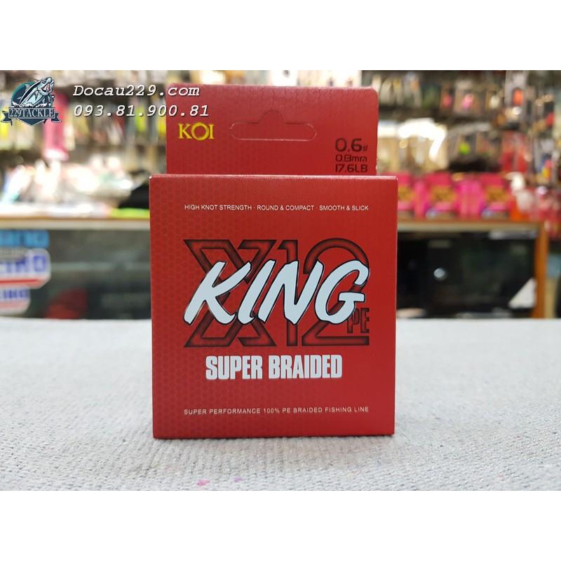 Dây PE KOI King 12X