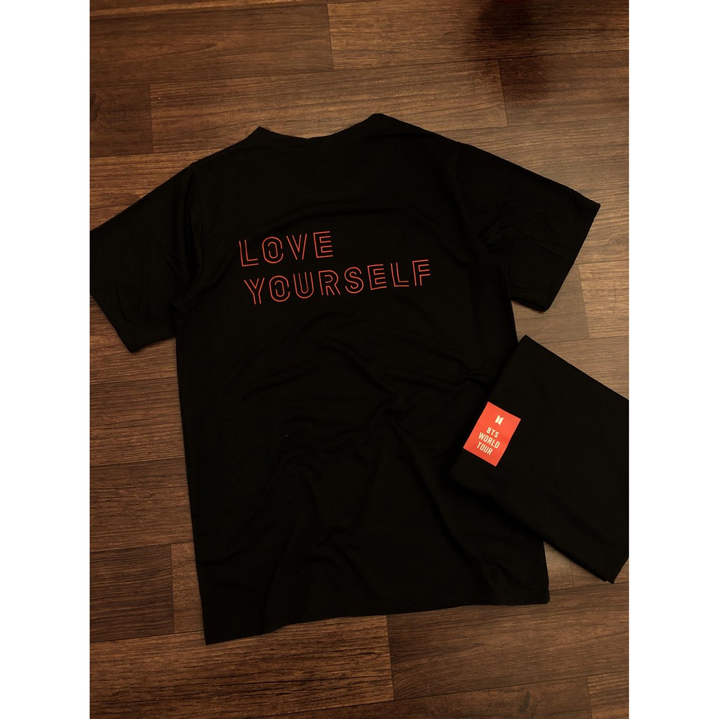 Áo Thun LOVE YOURSELF WORLD TOUR BTS chất cotton | WebRaoVat - webraovat.net.vn