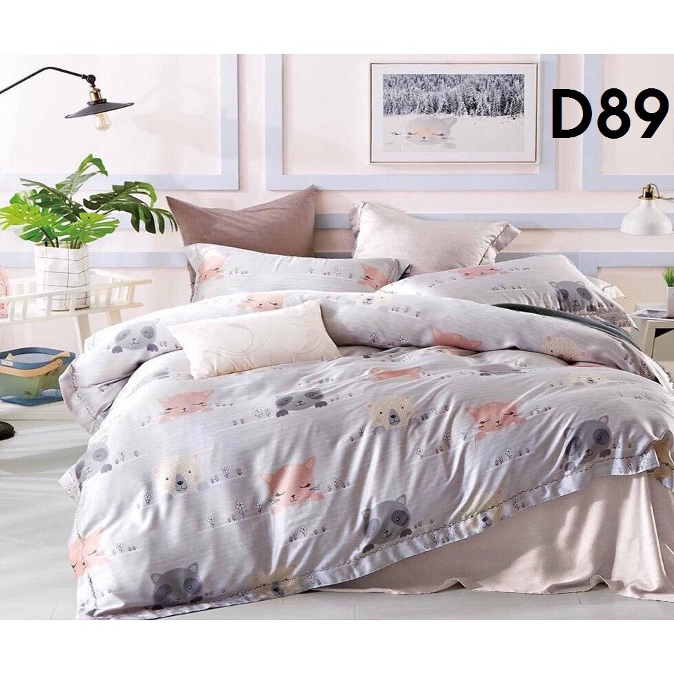 Bộ drap giường Tencel Modal 🎁MẪU MỚI🎁 Giảm 10k nhập [CHAN GA GOI] Chăn ga gối đệm lụa tencel cao cấp
