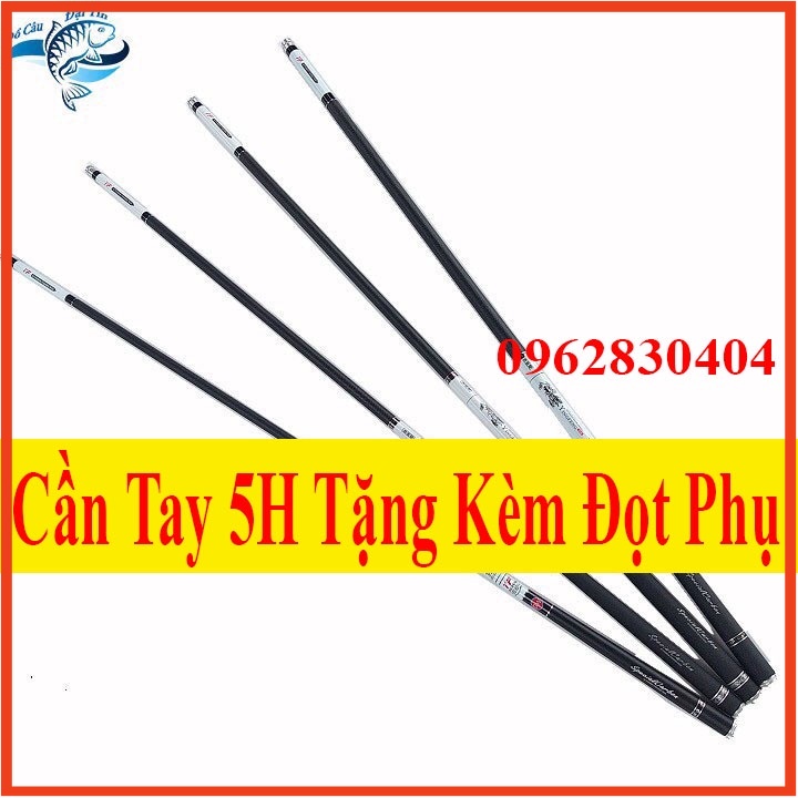 Cần Câu Tay GW Ying Feng 5H Cần Câu Đài Giá Siêu Rẻ - Tặng Kèm 1 Đọt Phụ