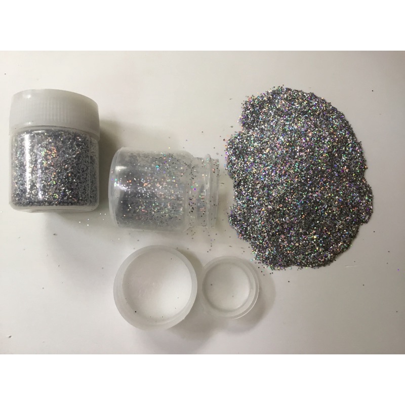 Kim tuyến xà cừ, kim tuyến ánh ngũ sắc, kim tuyến loại mịn, làm slime