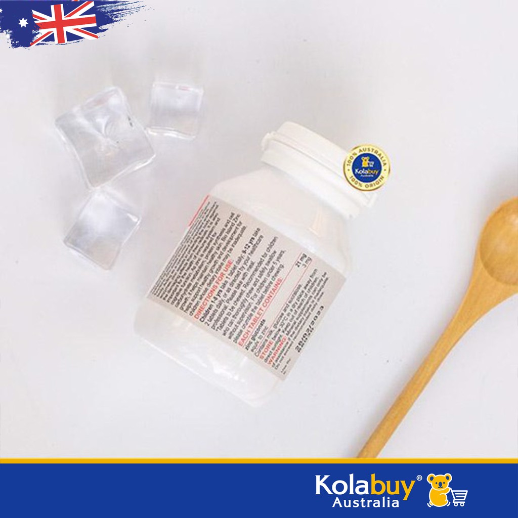 Viên nhai Bổ sung Kẽm cho trẻ của Úc Bio Island Zinc 120 Viên | BigBuy360 - bigbuy360.vn