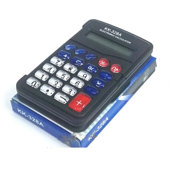 Máy tính bỏ túi Electronic Karuida KK-328A 8 số có nắp nhỏ gọn tiện lợi – tặng kèm pin youngcityshop 30.000