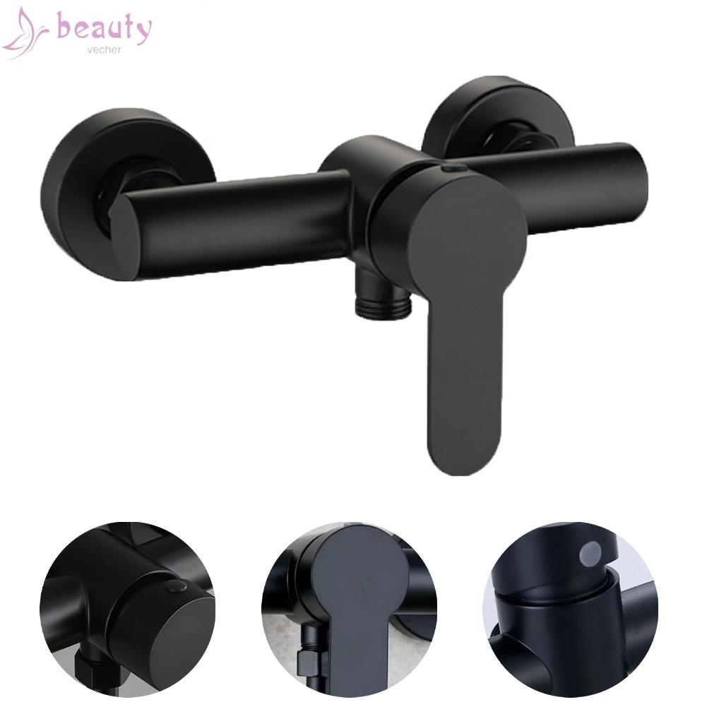 Vòi Nước Nóng/Lạnh Gắn Tường Bằng Thép Không Gỉ