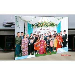 In ảnh gỗ mika cơ lớn 50x75cm 60x90cm - In theo yêu cầu