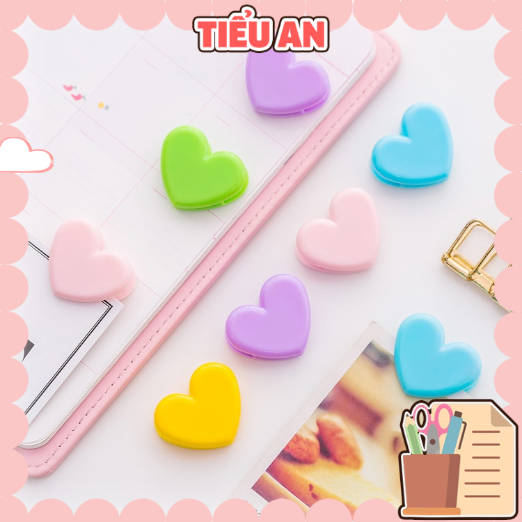 Kẹp Giấy Hình Trái Tim Siêu cưng 92.5x1.2 cm)